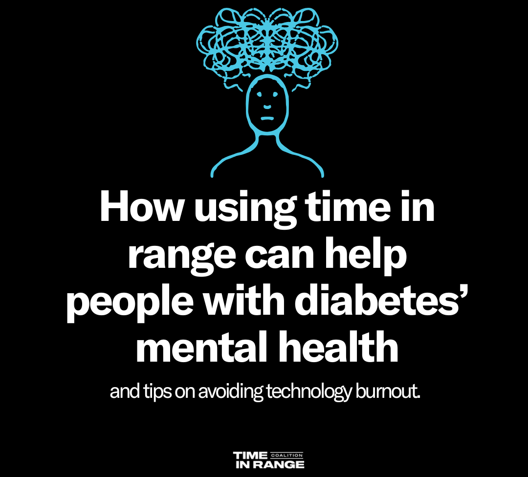 Time in range and mental health